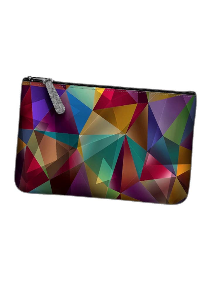 Ragtime Bertoni Pocket Line Grey Felt Clutch for wholesale by IngrossoBertoni by INCI Srl