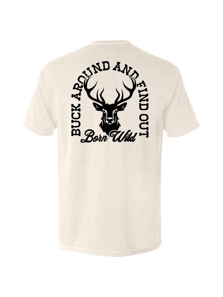 Shield Republic - Wholesale Screen Printed T-Shirt - Men's - Buck Around And Find Out8