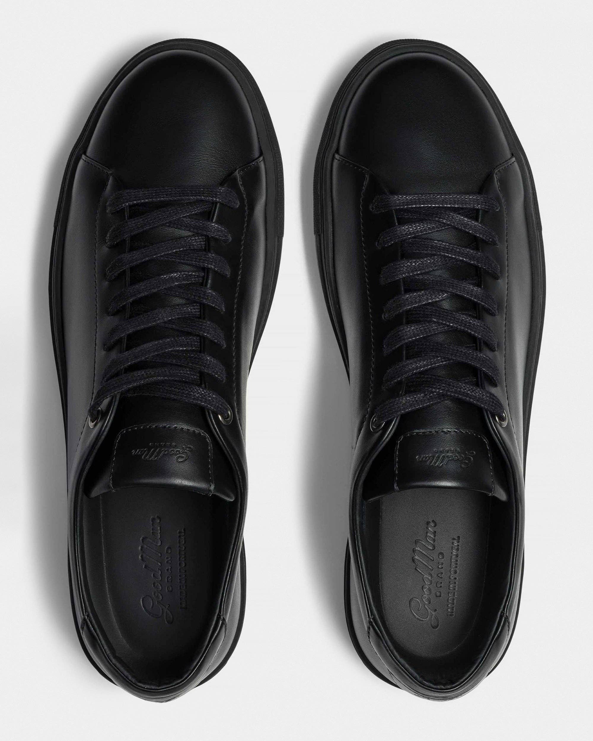 The Good Man Brand - Wholesale Lifestyle Sneakers - Men's - Edge Lo-Top Sneaker: Mono | Responsible Nappa Leather6