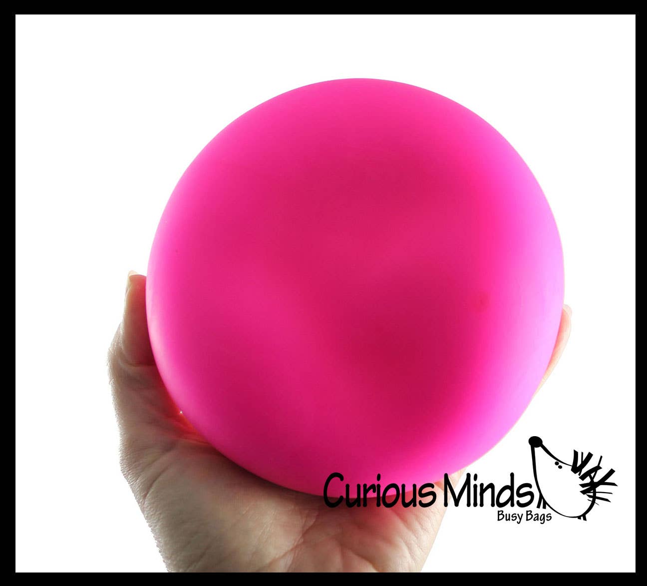 Curious Minds Toys - Wholesale Stress Relief Ball/Dough - 1 Jumbo 4" Doh Stress Stretch Ball - Moldable Pinch Poke Se9