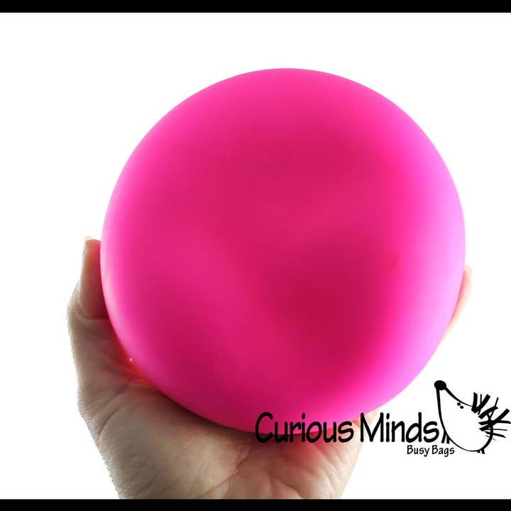 Curious Minds Toys - Wholesale Stress Relief Ball/Dough - 1 Jumbo 4" Doh Stress Stretch Ball - Moldable Pinch Poke Se9