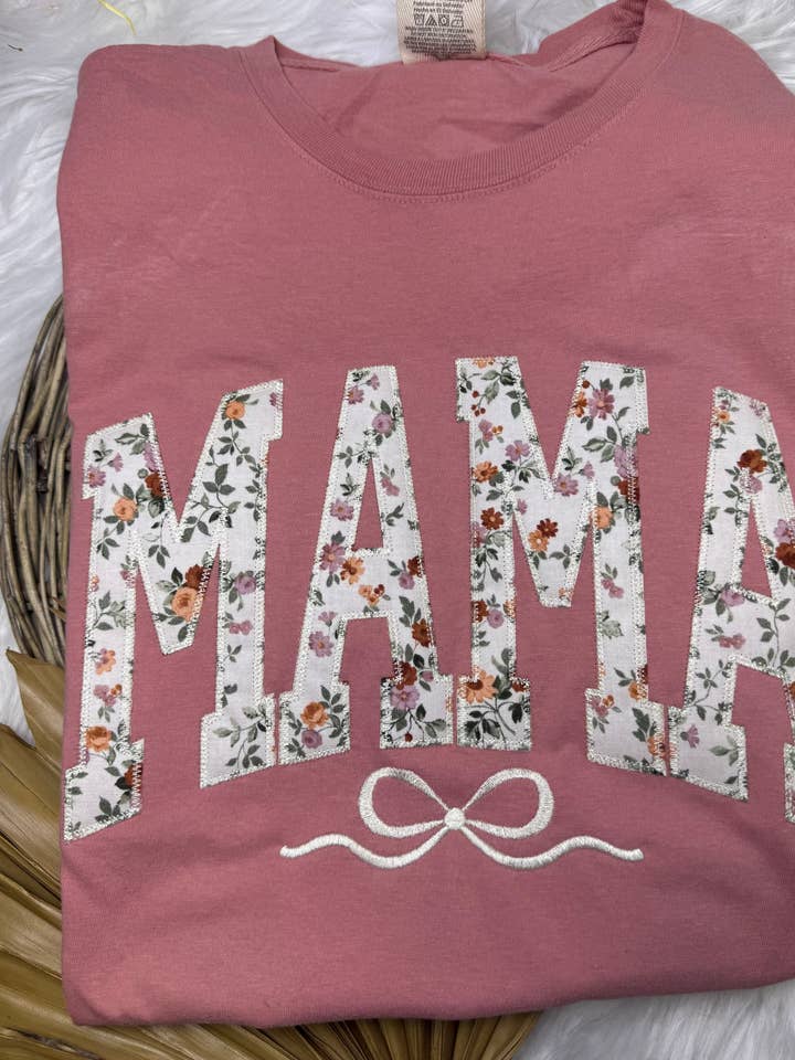 Shop Southern Belle - Wholesale T-Shirt - Women's - Mama Bow Mothers Day Short Sleeve m0