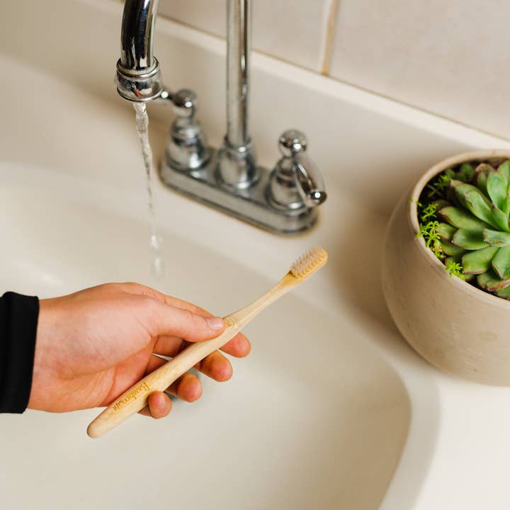 Bamboo Switch - Wholesale Toothbrush - 100% Compostable Bamboo Toothbrush | Summer Bestseller
