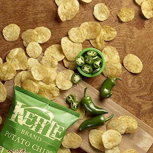 Shop The King - Wholesale Chips - Kettle Brand Potato Chips, Jalapeno, 2 Oz (Pack of 6)