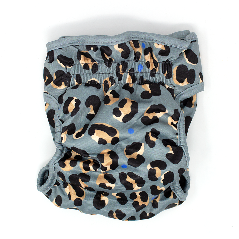 Hounds of Eden - Wholesale Pet Diaper - Dog - 'Steel Leopard' - Dog Season Hygiene Panties3