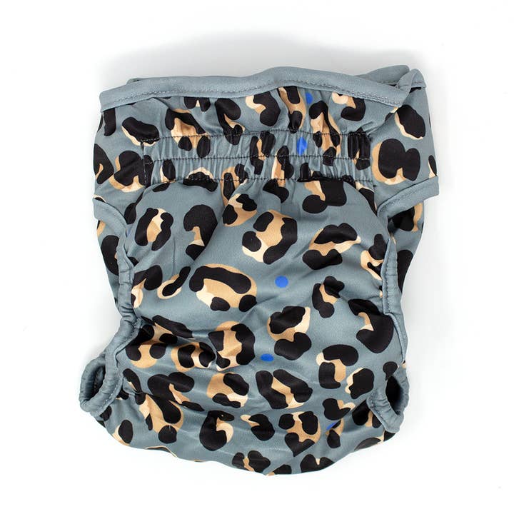 Hounds of Eden - Wholesale Pet Diaper - Dog - 'Steel Leopard' - Dog Season Hygiene Panties3