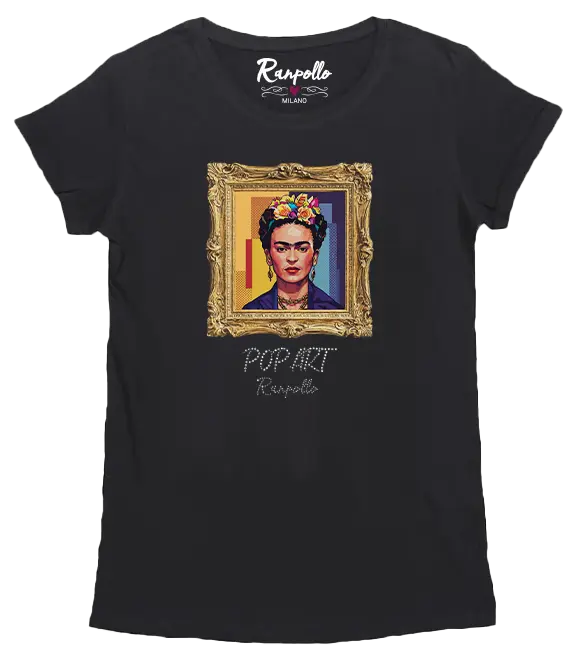 RANPOLLO MILANO - Wholesale Screen Printed T-Shirt - Women's - POPFRIDA1