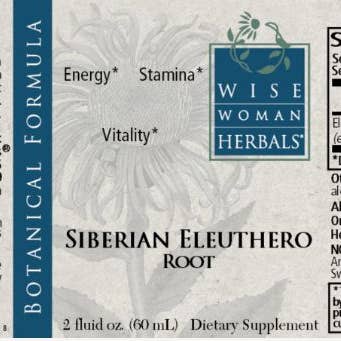 Wise Woman Herbals - Wholesale Oral Supplement/Vitamin - Eleuthero (Eleutherococcus senticosus)