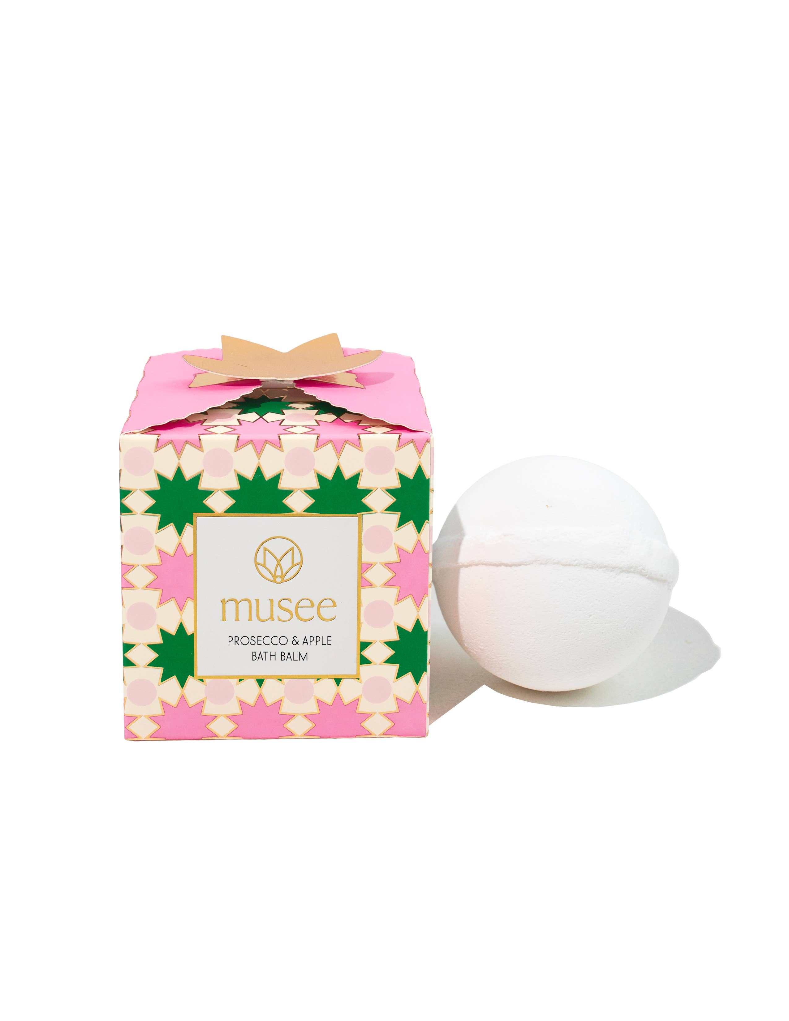 Musee - Wholesale Bath bomb/fizz - Prosecco & Apple Luxe Bath Balm