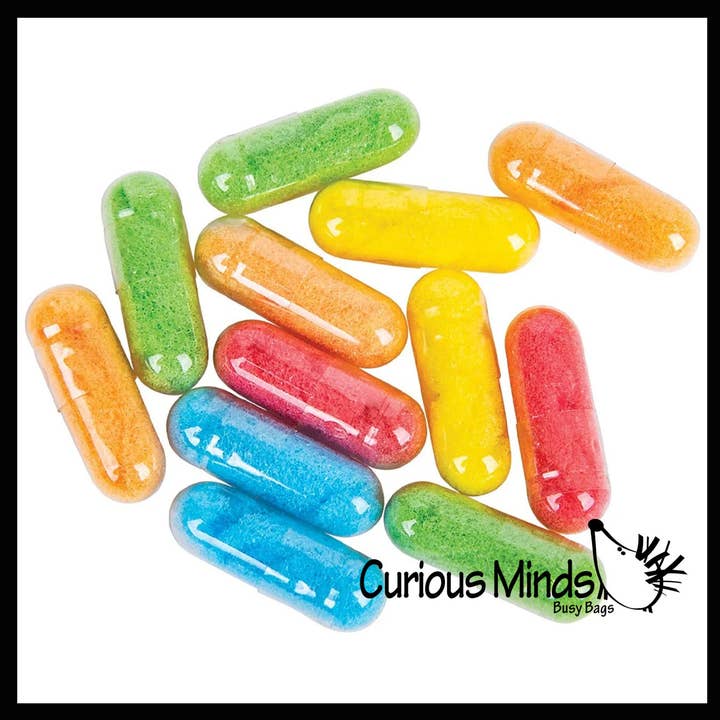 Curious Minds Toys – wholesale Bath toy – Baby – 1 Safari Sponge Capsules - Place in Water Animals9
