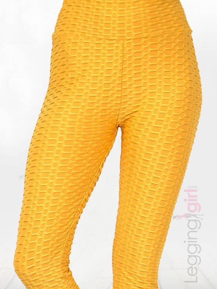 Capri au gingembre Booty Lift - Large bande pour la vente par LeggingGirl.com