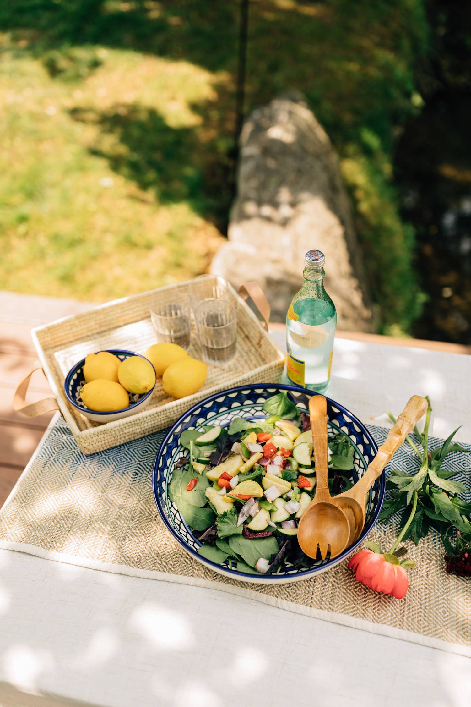 Ten Thousand Villages - Vente Paniers - Panier à poignée rectangle5