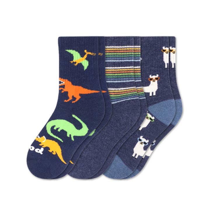 Pacas - Wholesale Socks - Kids - 3 Pack - Kids' Crew Pacas Socks14