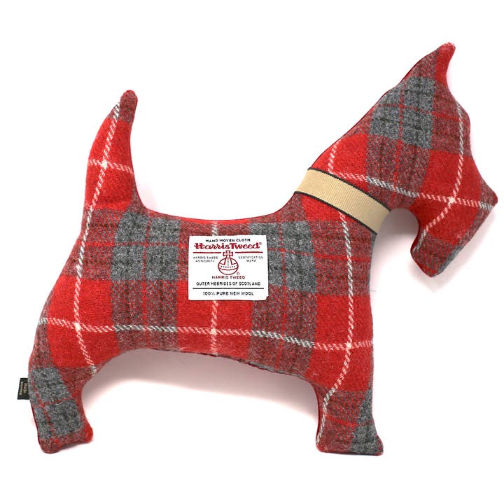 Studio Sunart – wholesale Dekorativ kudde – Scottie dogkudde i flera tartanmönster4