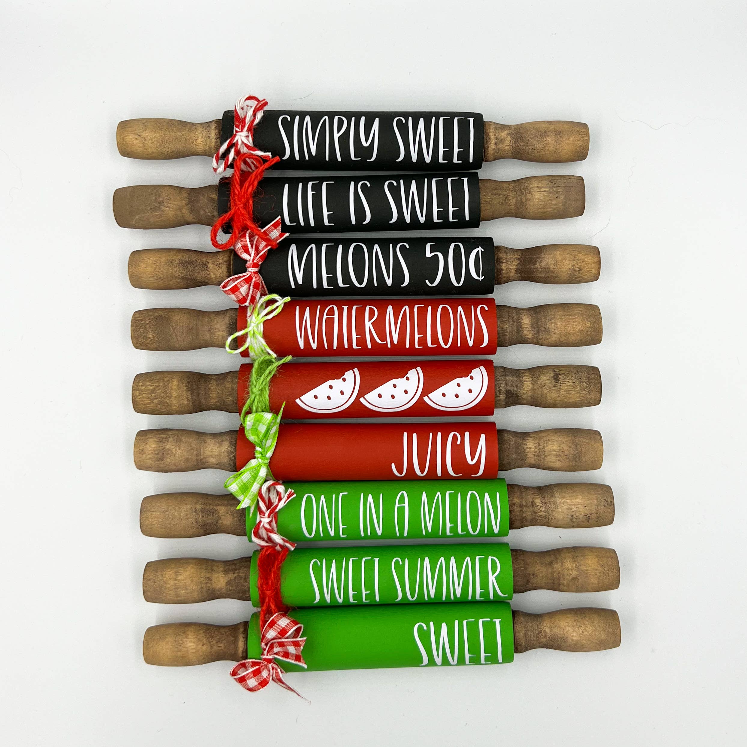 Ruaille Buaille Co - Vendita all'ingrosso Decorazioni da tavolo - Mattarelli estivi | Decorazioni a tema anguria | Decorazioni estive3