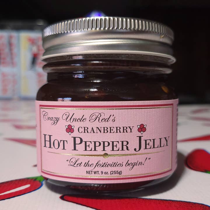 Crazy Uncle Reds - Wholesale Relish - Cranberry Hot Pepper Jelly - Spice Up Your Holidays!0
