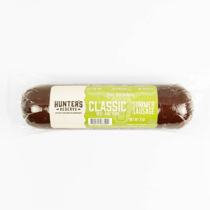 Hunter's Reserve - Wholesale Sausage - 6oz Classic Summer Sausage