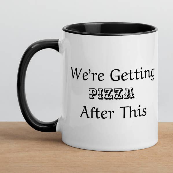 Tasse - We're Getting Pizza pour la vente par Ninja Focused