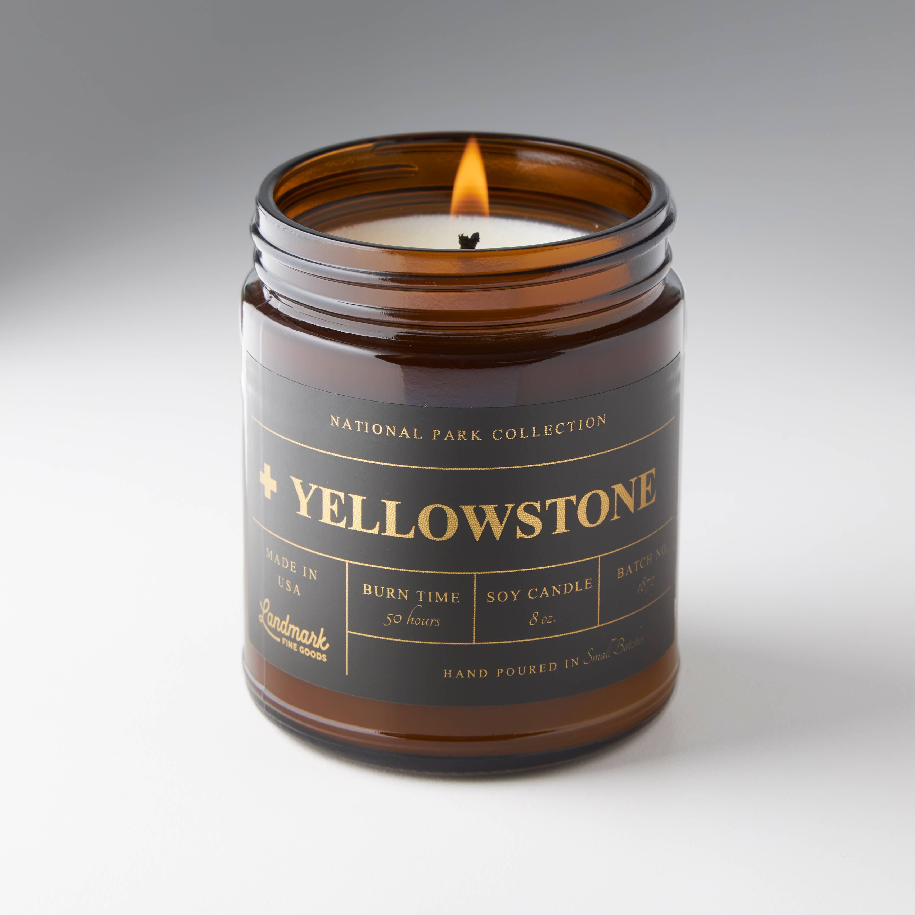 Landmark Fine Goods - Wholesale Jar/Filled Candle - National Park Collection™ Candle - Yellowstone2