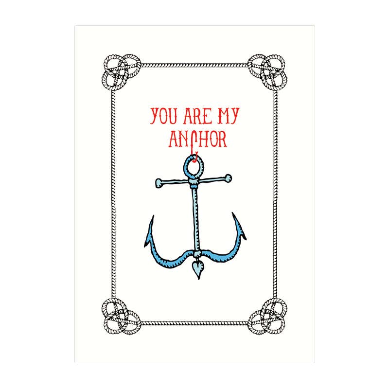 Lucca Paperworks – Engroshandel Kærlighedskort – Anker | Kærlighed lykønskningskort1