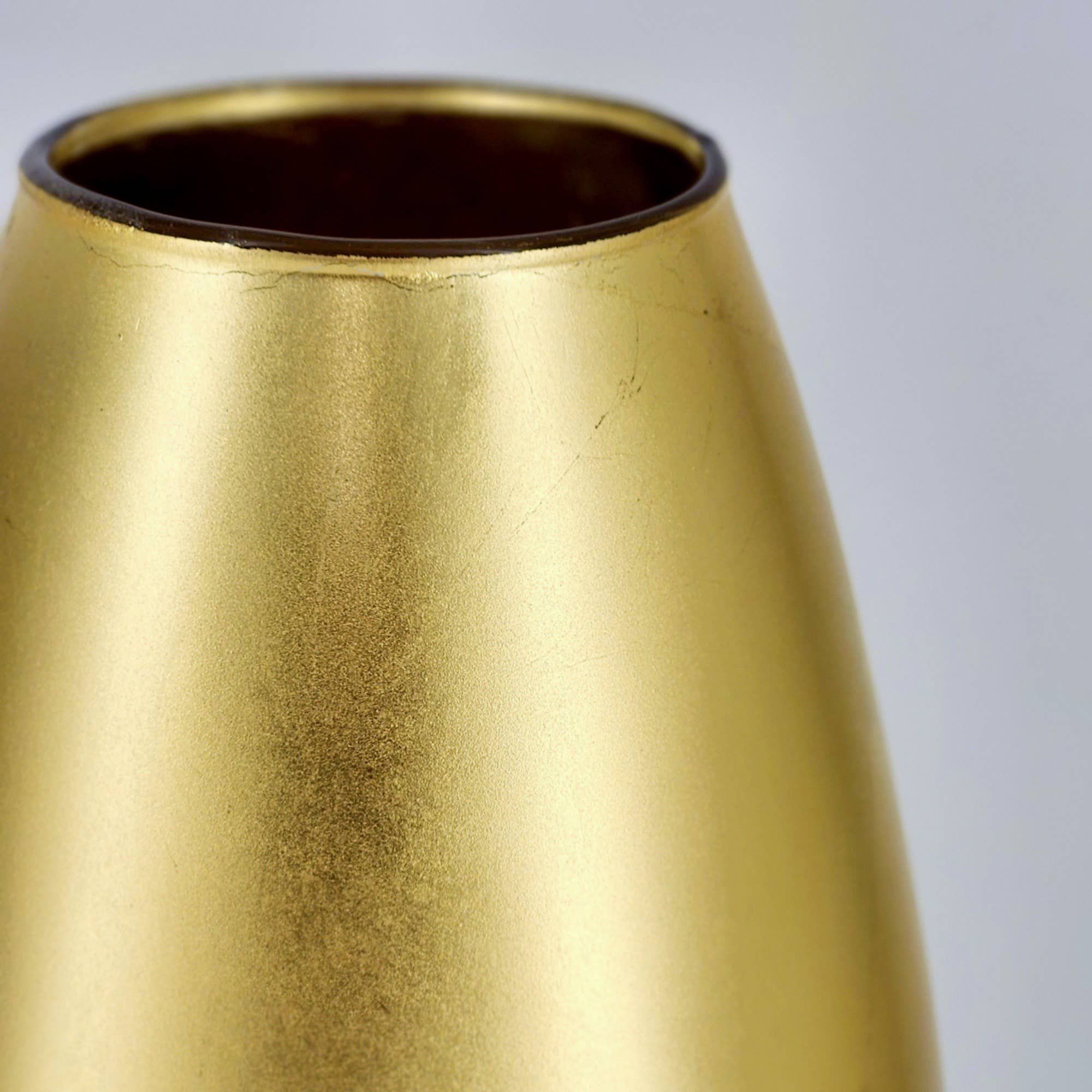 RED POMEGRANATE COLLECTION - Wholesale Vase - AMARYLLIS Solid Gold Gilded Flower Vase17