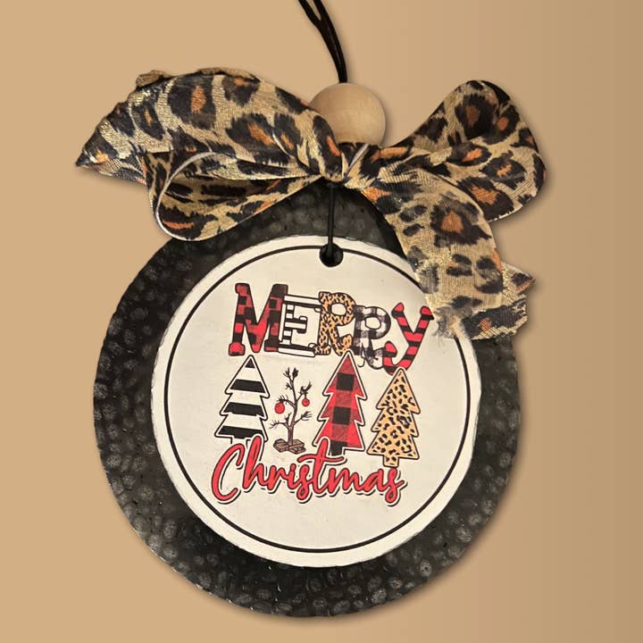 Merry Christmas - Car Freshie for wholesale by The Turquoise Pistol LLC