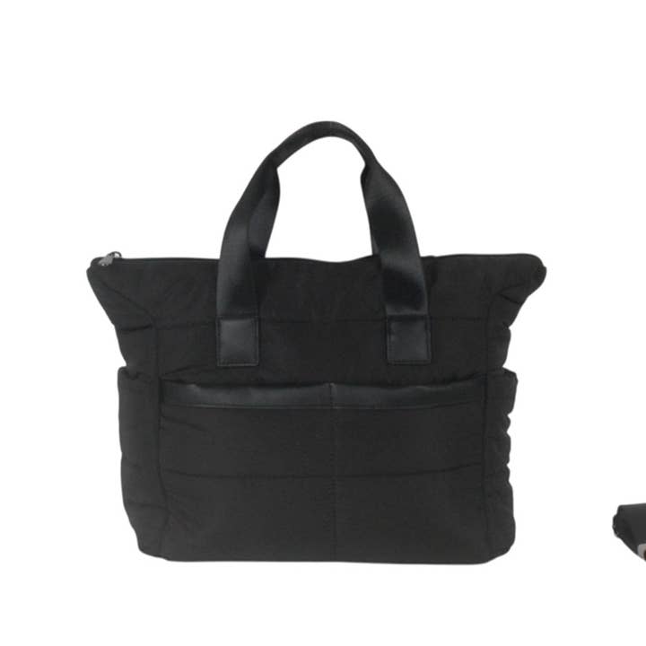 MIA LAROUGE - Wholesale Shoulder Bag - Women's - HAND BAG WITH FRONT POCKET, SHOULDER STRAP, PADDED0