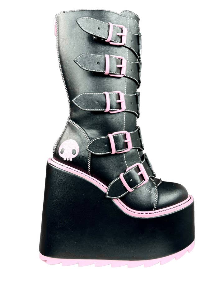YRU Shoes - Wholesale Boots - Women's - DUNE KUROMI - BLACK