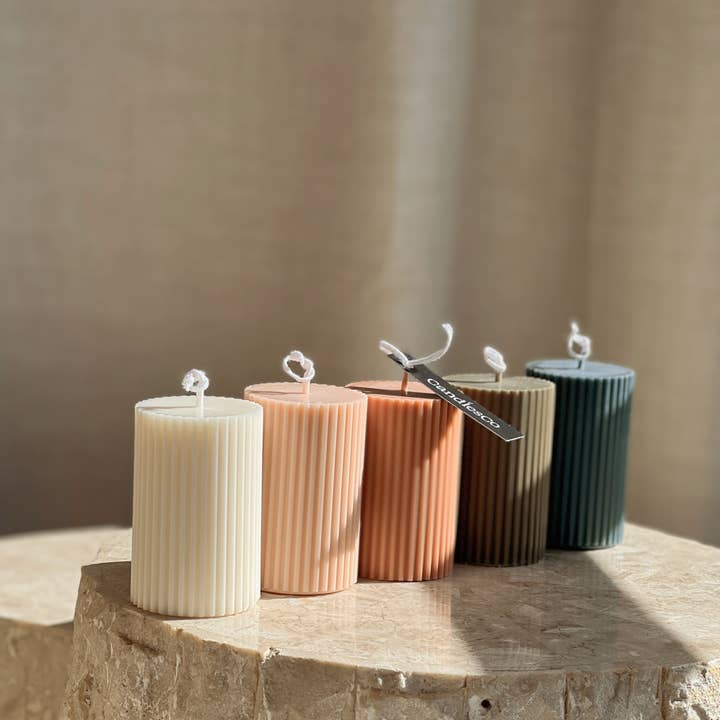 CandlesCo Australia - Wholesale Pillar candle - Short Column Pillar Soy Wax Candle10