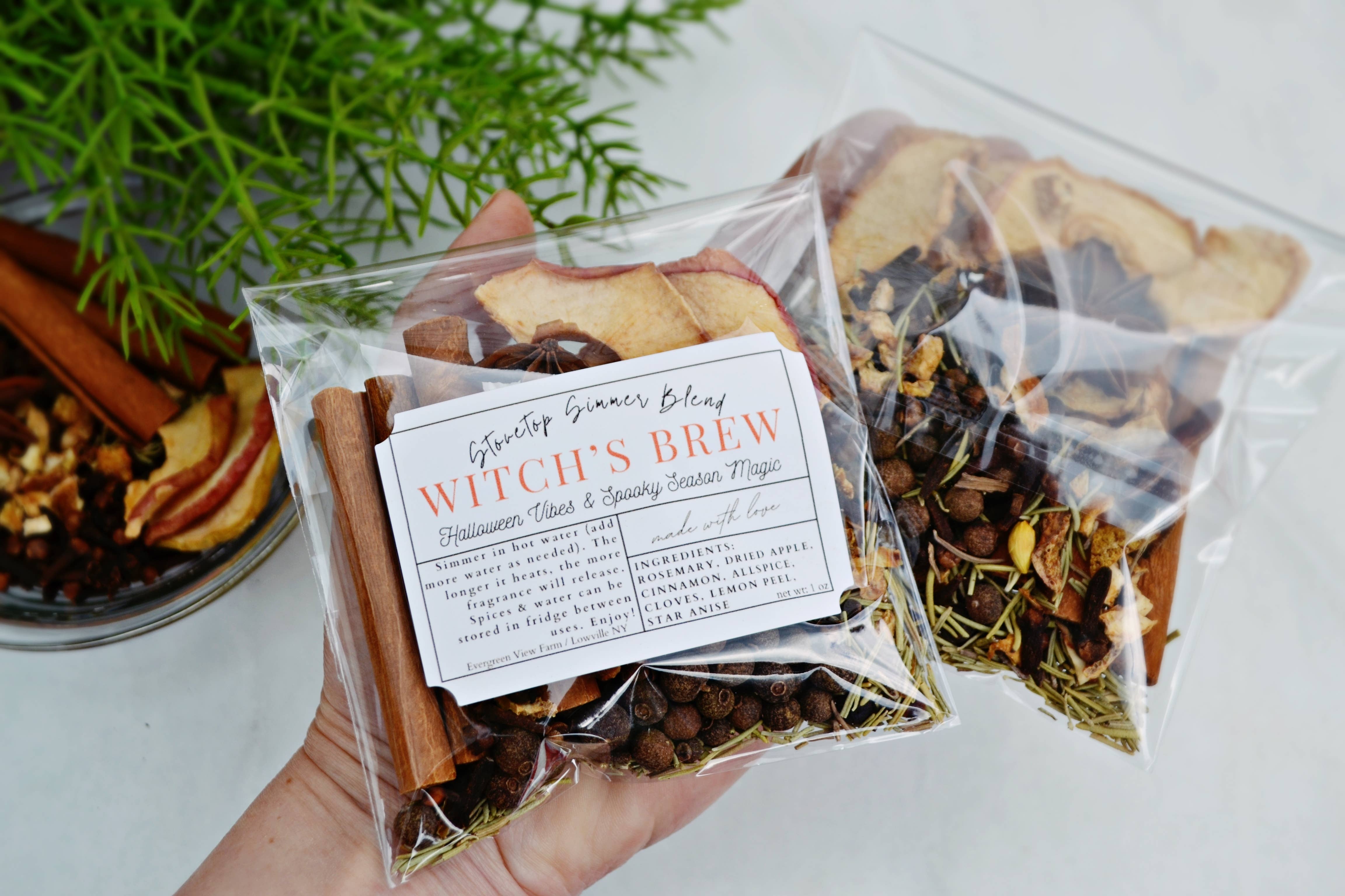 Evergreen View Farm - Wholesale Potpourri - Witch's Brew Autumn Fall Halloween Simmer Stovetop Spices19