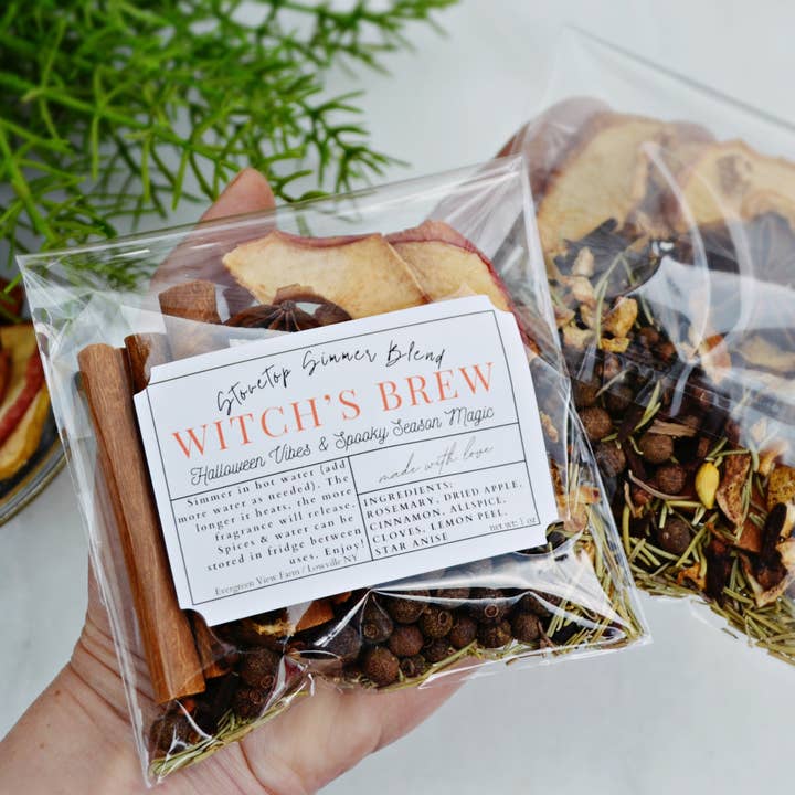 Evergreen View Farm - Wholesale Potpourri - Witch's Brew Autumn Fall Halloween Simmer Stovetop Spices18