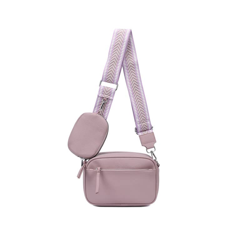 LINETA - Wholesale Crossbody Bag - Women's - L-6020-25 Shoulder bag + small bag with handle