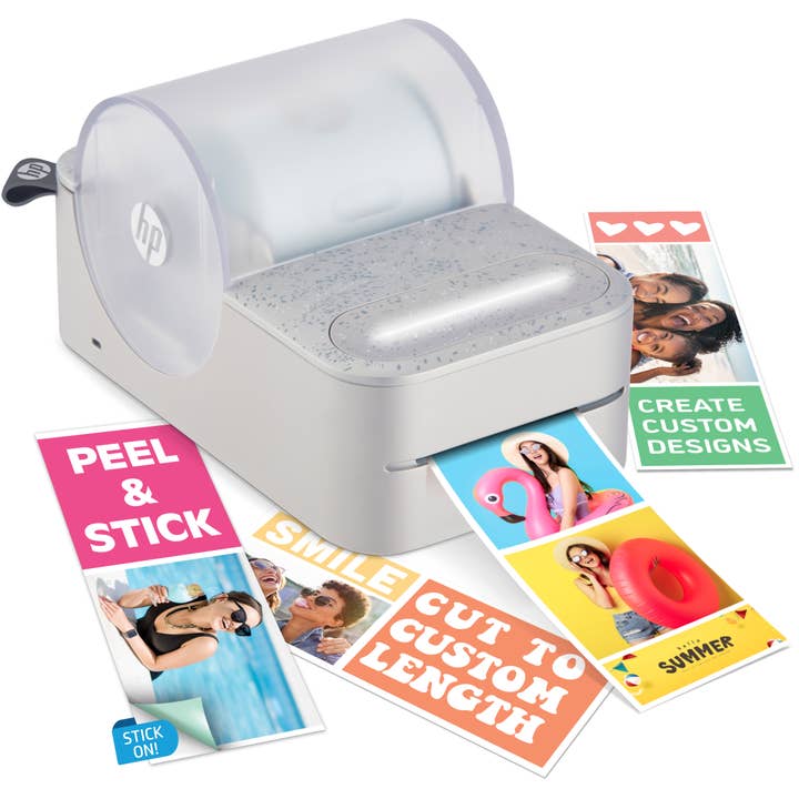 HP - Wholesale Portable Charger - Sprocket Panorama Instant Label Printer 2” x .5”- 9”6