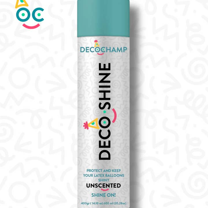 Spray DecoShine (1 unité - 600 ml / 14 oz) pour la vente par THE BALLOON HUB