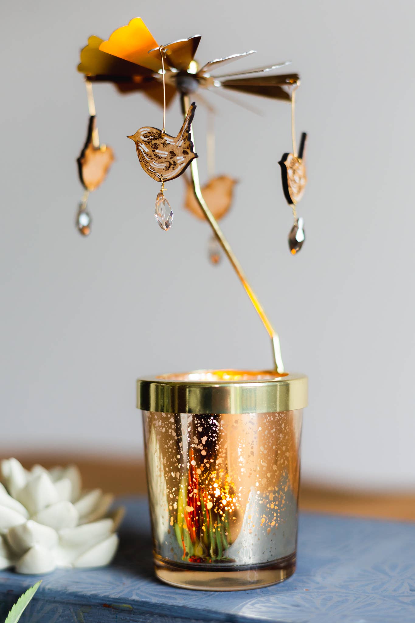 Lily Faith - Wholesale Candle Holder - Candle Carousel with a choice of 24 Decorations2