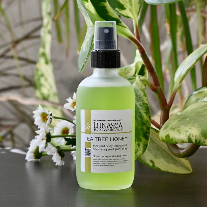 lunasea botanicals - Wholesale Face & Body Mist/Water - Tea Tree Honey Purifying Toning Mist