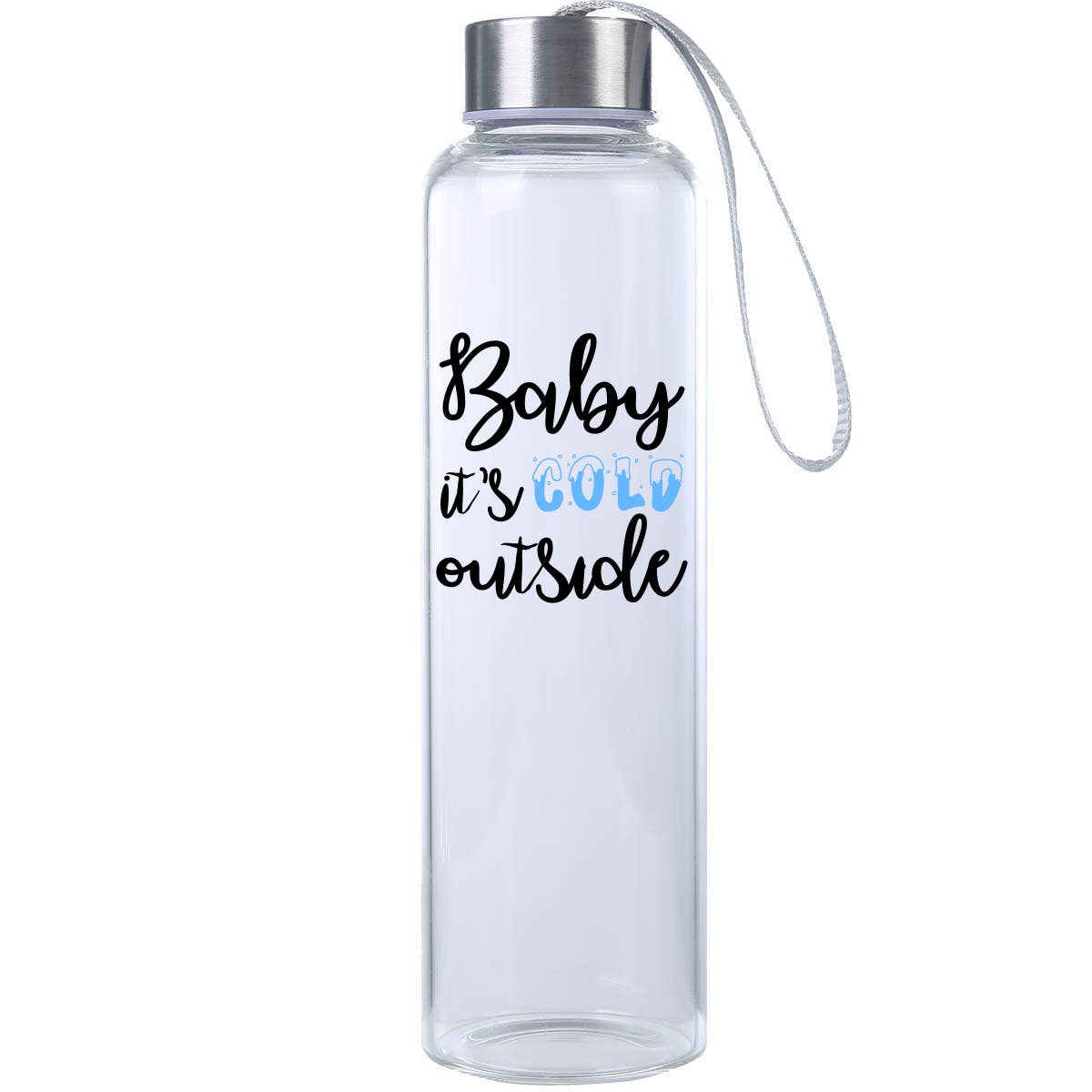 Made2Order - Wholesale Water Bottle - Christmas Holiday Glass Water Bottle19