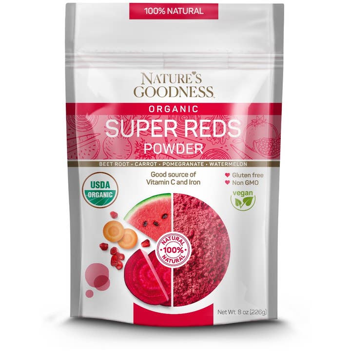 Mekor LLC – wholesale Protein/superfood powder – 8 OZ Organic Super Reds Powder