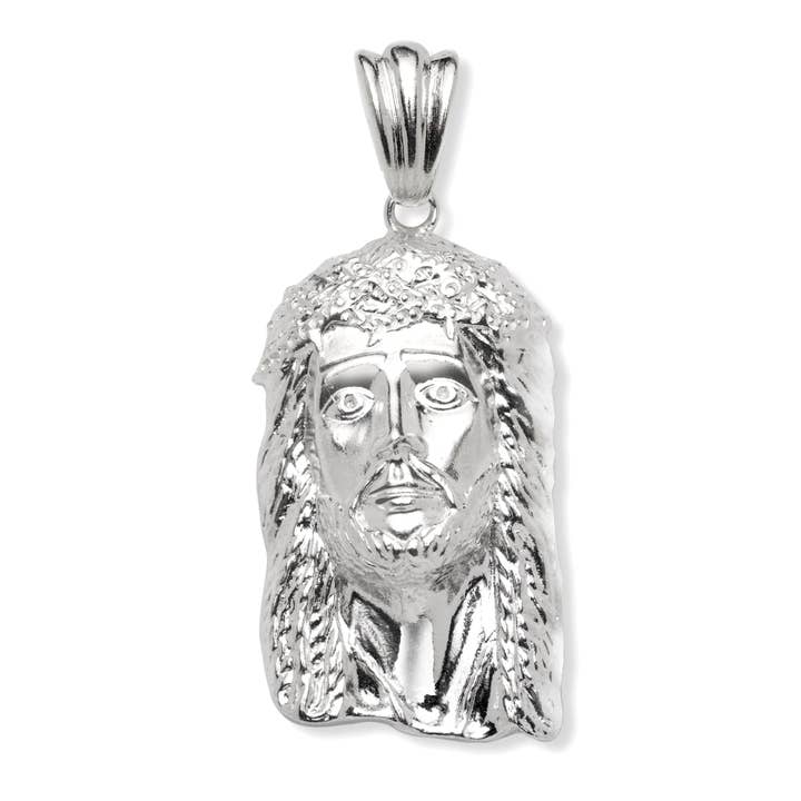 Jesus huvud hänge i 925 sterlingsilver för wholesale av Better Jewelry