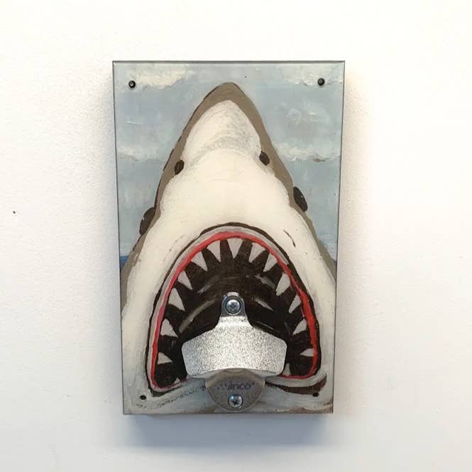SWEET ART ATTACK - Wholesale Bottle/Wine Opener - Shark Bottle Opener2