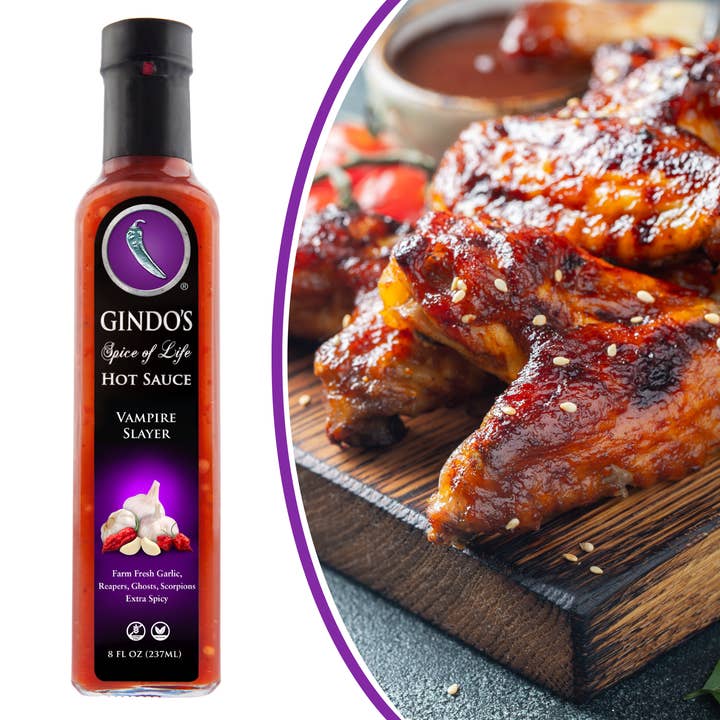 Gindo's Spice of Life - Wholesale Hot Sauce - Vampire Slayer Hot Sauce