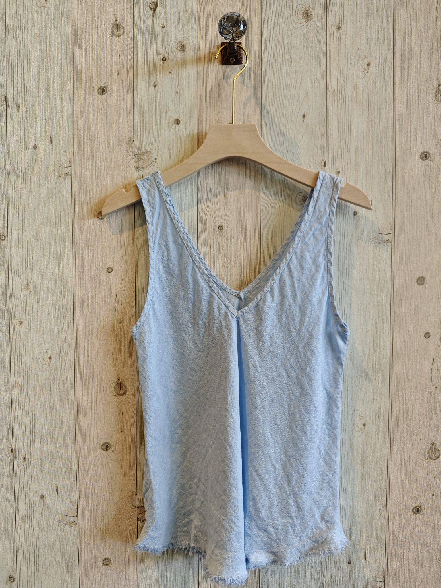 Linen & More - Wholesale Tank Top - Women's - REF 21591 100% SISA LINEN T-SHIRT12