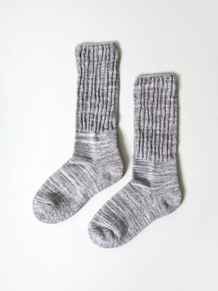 Morihata International Ltd. Co. - Wholesale Socks - Unisex - Mekke Sock - Heather Grey