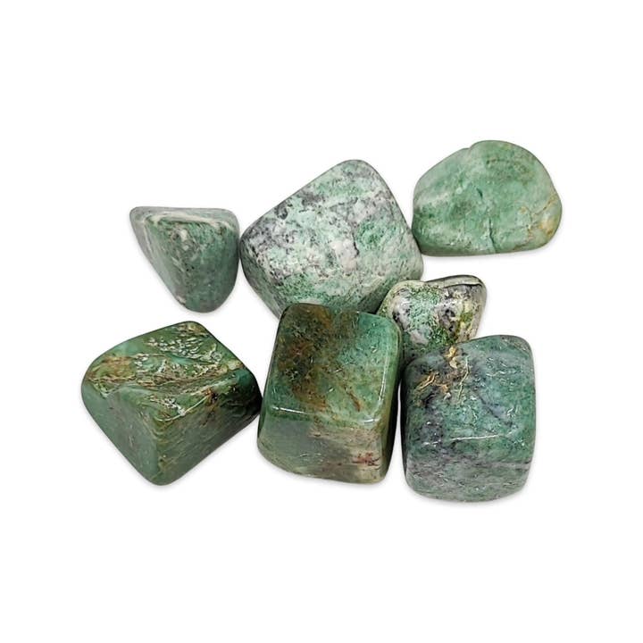 Arômes & Évasions - Wholesale Spiritual Stone/Crystal - Stone -African Jade (VERDITE) -Tumbled3