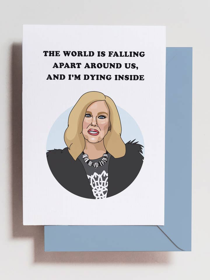 Moira Rose Card for engroshandel hos Haven Print Co.