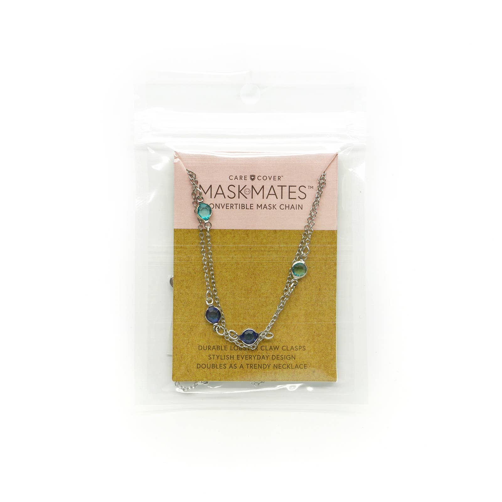 DM Merchandising - Vendita all'ingrosso Parure di gioielli - Cura Cover Maschera Accoppiamenti Convertibile Maschera Catena6