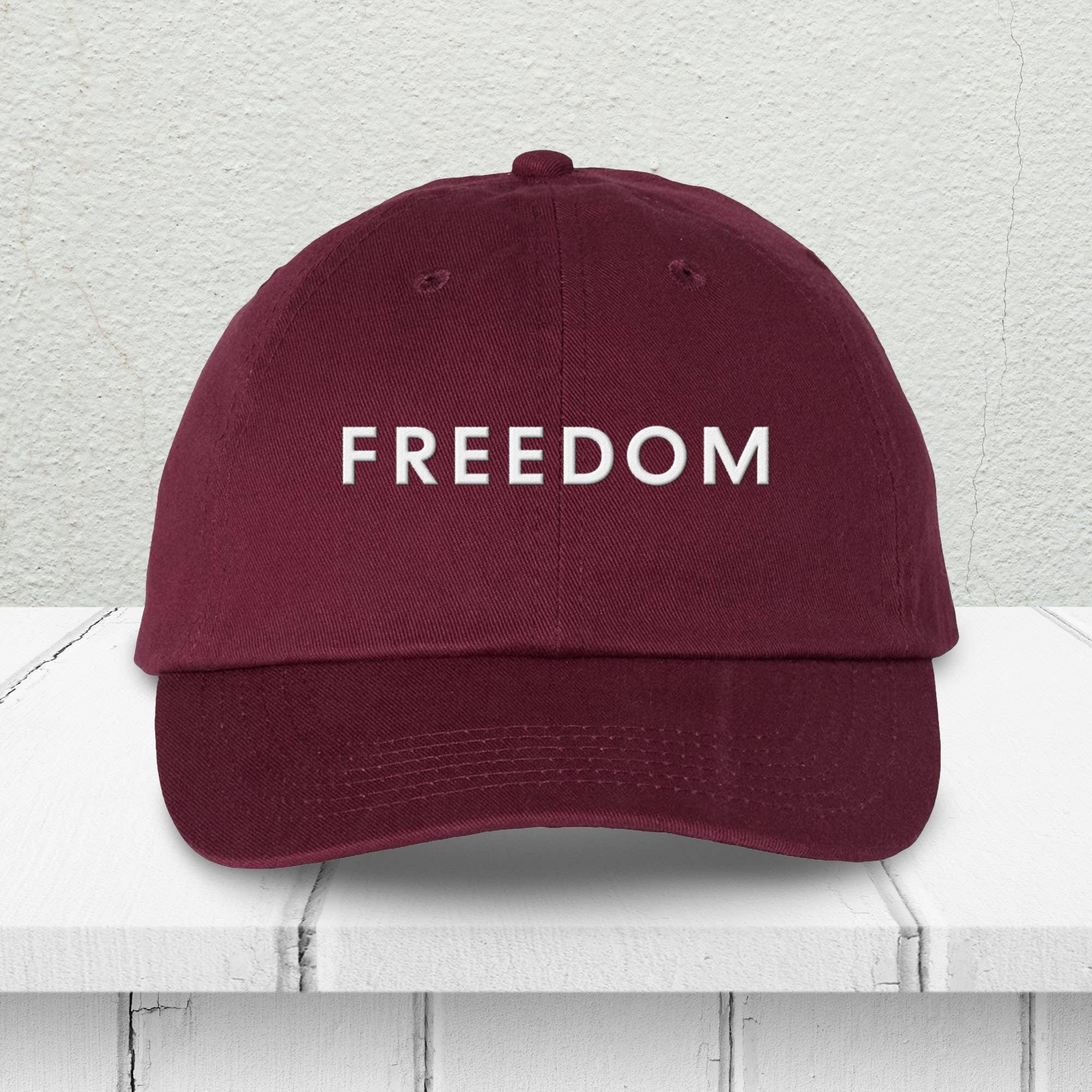 God And Glory Gifts - Wholesale Baseball Cap - Unisex - Charlie Kirk Freedom Embroidered Dad Hat4