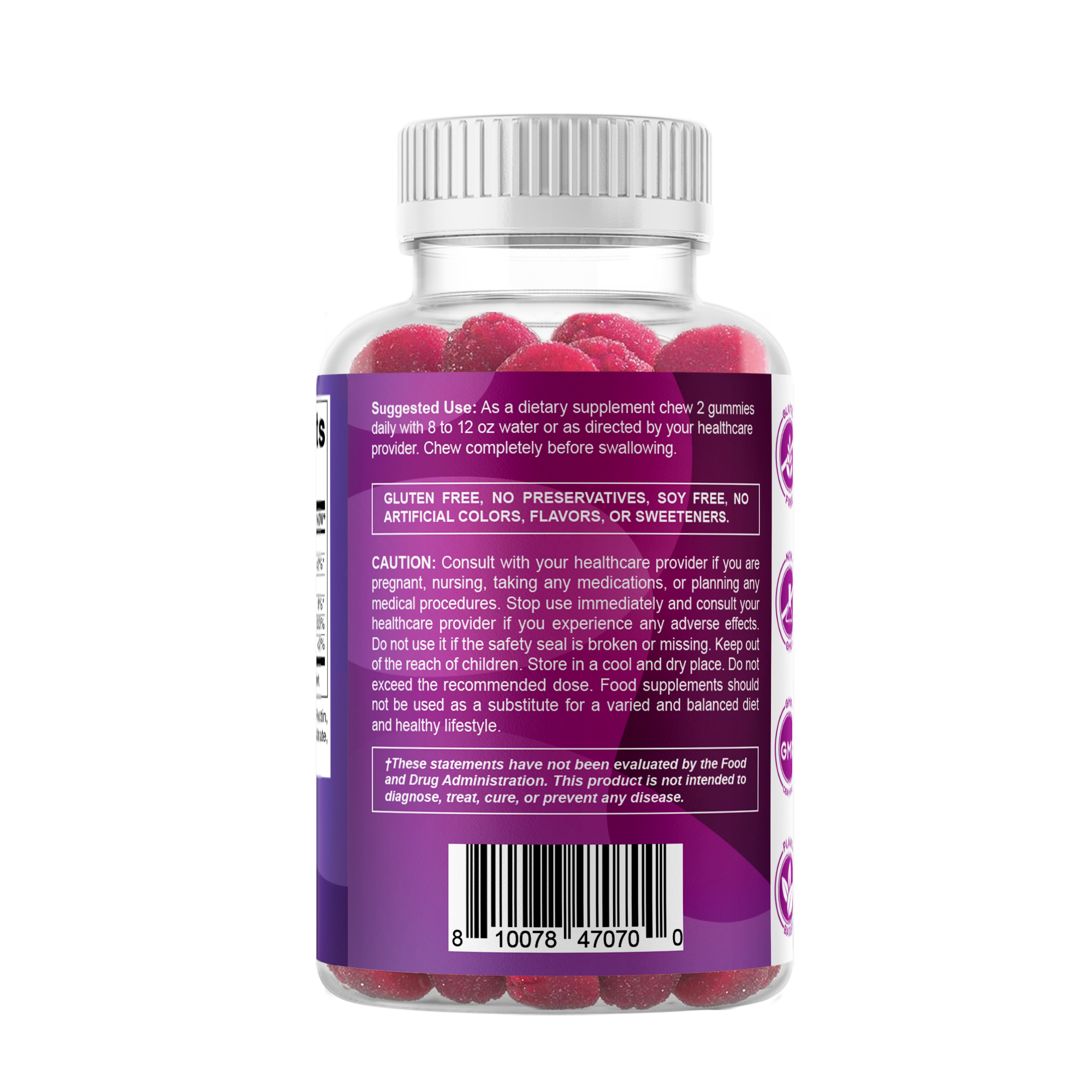 Vitamatic – wholesale Oral supplement/vitamin – Vitamatic Biotin Gummies 10,000mcg9