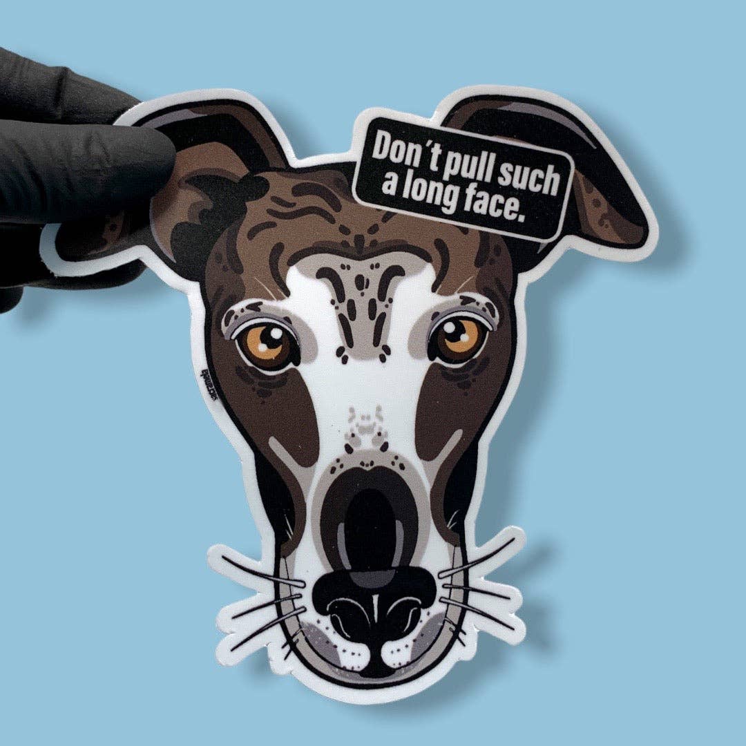 SACRAMELA - Vente Autocollant - Autocollant multicolore Galgo espagnol6