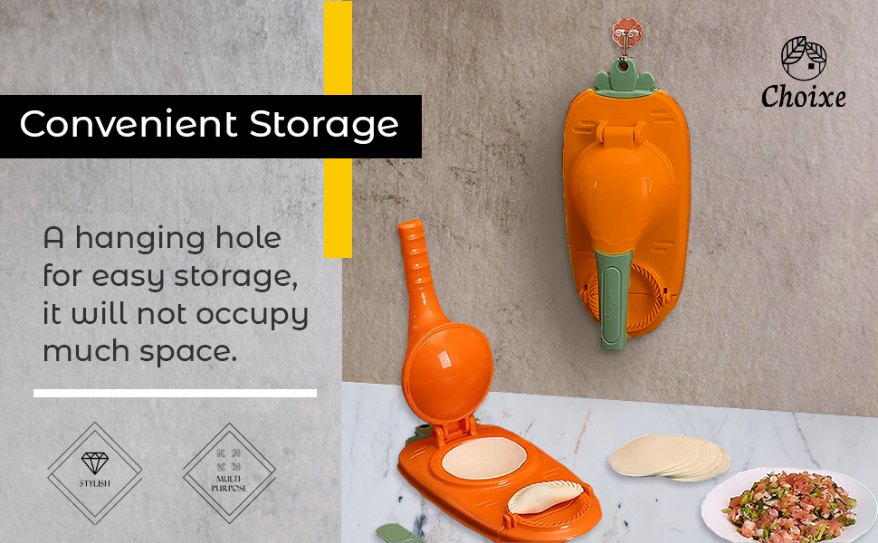 Choixe - Wholesale Kitchen Tool/Gadget - 2-in-1 Manual Doug Press. Dumpling Empanada Pastries Maker.4
